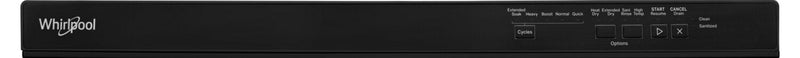 Whirlpool 24\" 55 dBA Built-In Top-Control Dishwasher - Black - WDP540HAMB 
