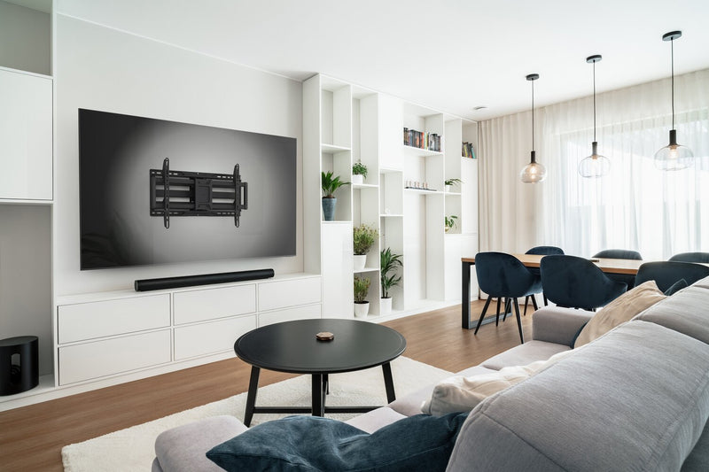 Kanto SDA51 Full Motion Dual Stud TV Mount for 40\" to 90\" TVs – Black