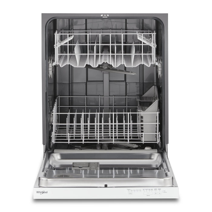 Whirlpool 24\" 55 dBA Built-In Top-Control Dishwasher - White - WDP540HAMW 