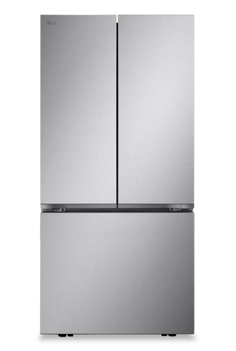 LG 33\" 25 Cu. ft. Smart French-Door Refrigerator - Stainless Steel - LF25S6000S 