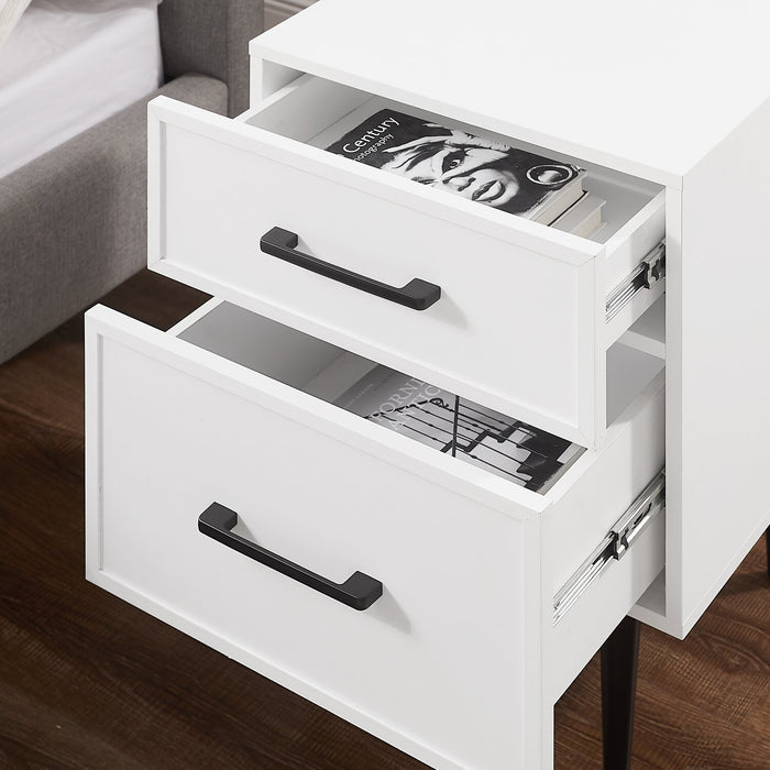 Brax Nightstand - White