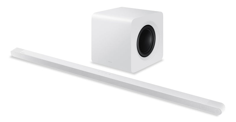 Samsung Ultra Slim 3.1.2-Channel Soundbar with Subwoofer - White