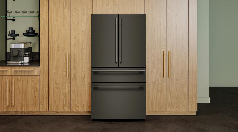 KitchenAid 30 Cu. Ft. French Door Refrigerator – Black Ore - KRFF436SBE 