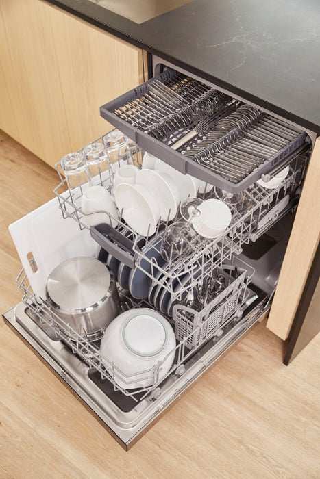 Bosch 100 Series Premium Smart Dishwasher with Third Rack - SHX5AEM5N 