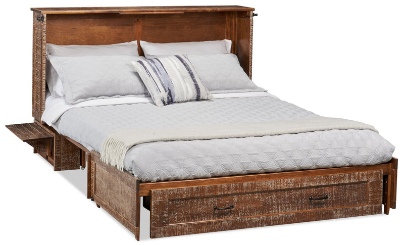 Parker Cabinet Bed - Taupe