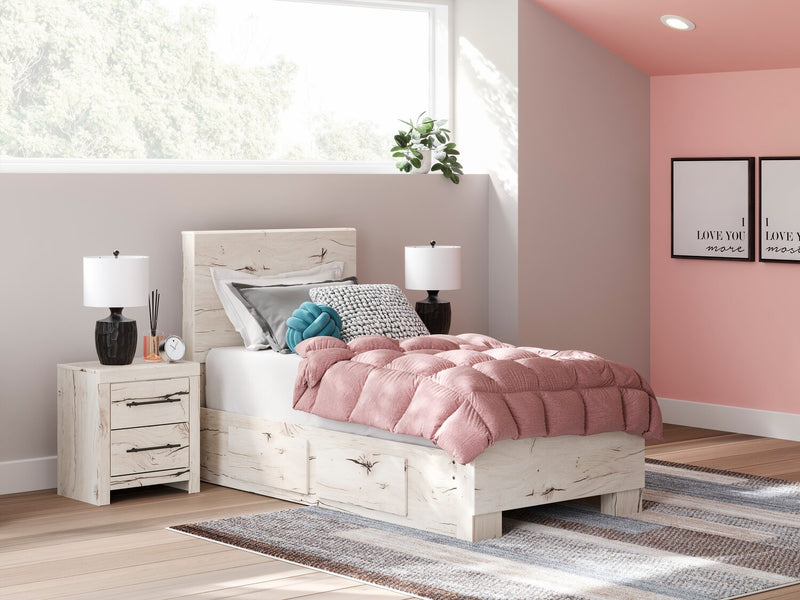Derekson Twin Underbed Storage Bed - White