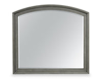 Chelsea Bedroom Dresser Mirror - Grey 