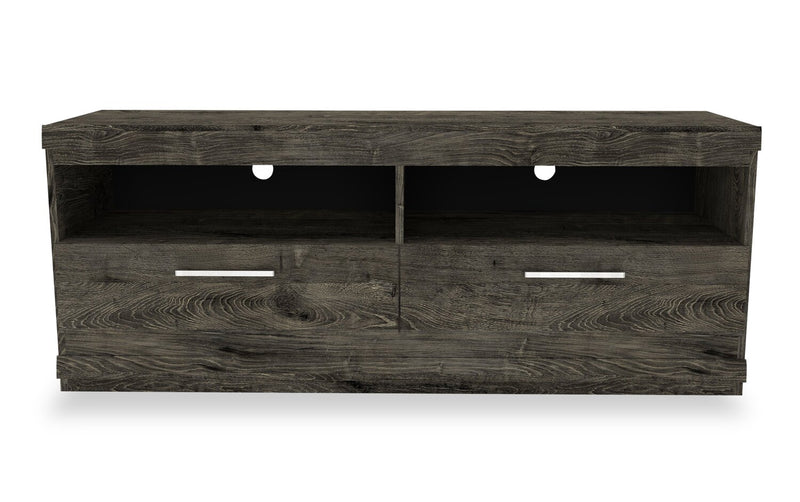 Camden 3-Piece Entertainment Centre with Storage and Cable Management for TVs up to 55\" - Alabaster Oak
