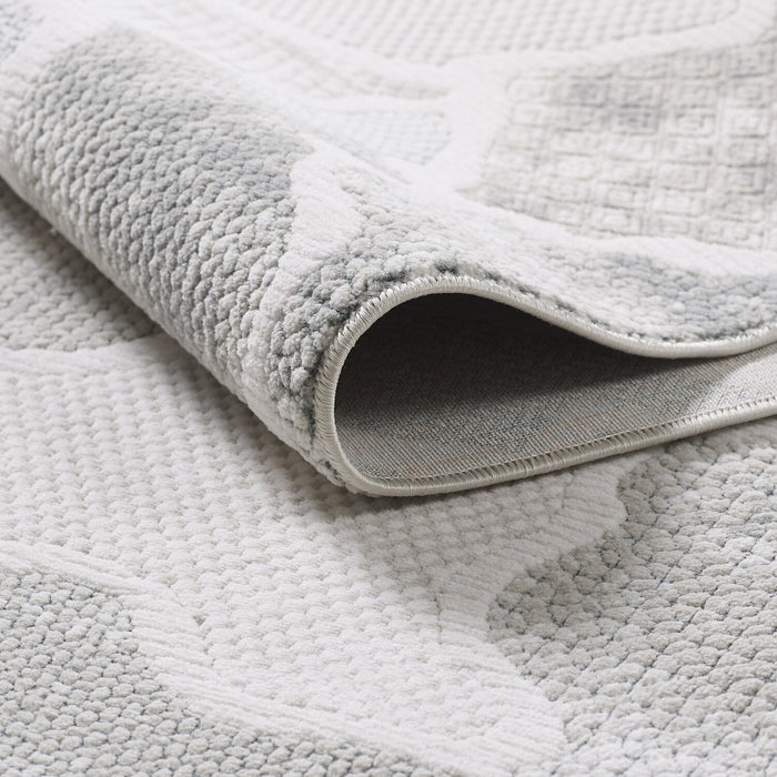 Cove Waves Grey Area Rug - 7'11\" x 10'10\"