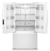 Whirlpool 36\" 31 Cu. Ft. French-Door Refrigerator with Ice Maker - White - WRFF3136SW
