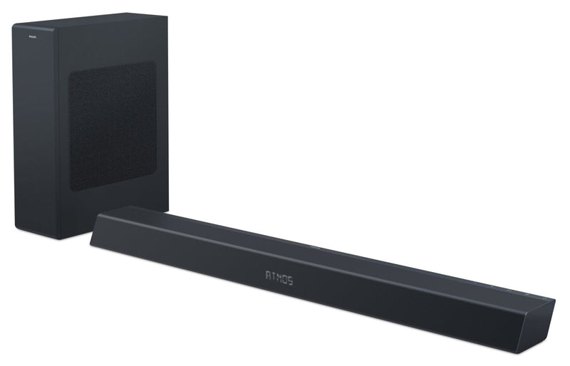 Philips 2.1-Channel Soundbar with Wireless Subwoofer 
