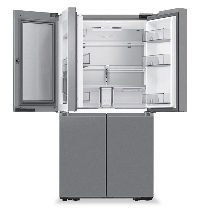 Samsung Bespoke 23 Cu. Ft. Counter-Depth 4-Door Flex™ Refrigerator with Beverage Centre™ - RF23DG9600SRAC
