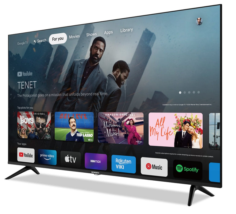 Skyworth 65\" 4K UHD Smart Google TV 