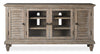 Baron 62” Rustic Pine TV Stand with Storage and Cable Management for TVs up to 70” - Dovetail Grey