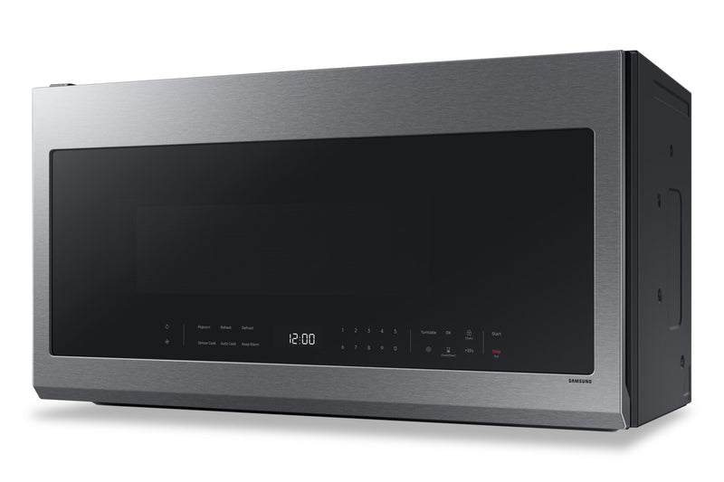 Samsung 2.1 Cu. Ft. Over-the-Range Microwave with SmartThings Cooking - ME21DG6300SRAC