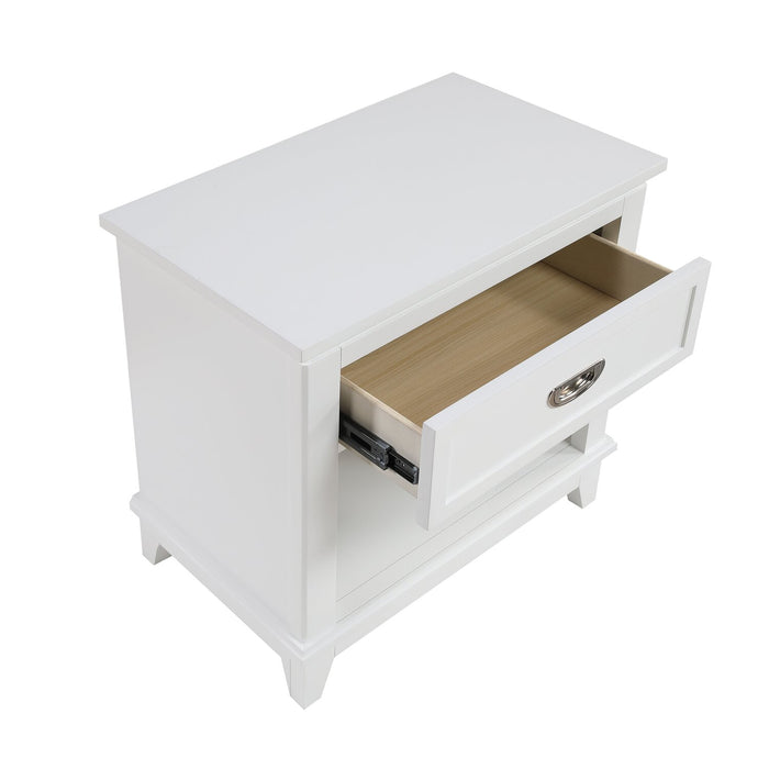 Quinn Nightstand - White