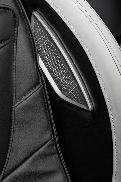 Panasonic Urban 29.5\" Leather-Look Fabric Massage Chair with Bluetooth and USB Port - Black 