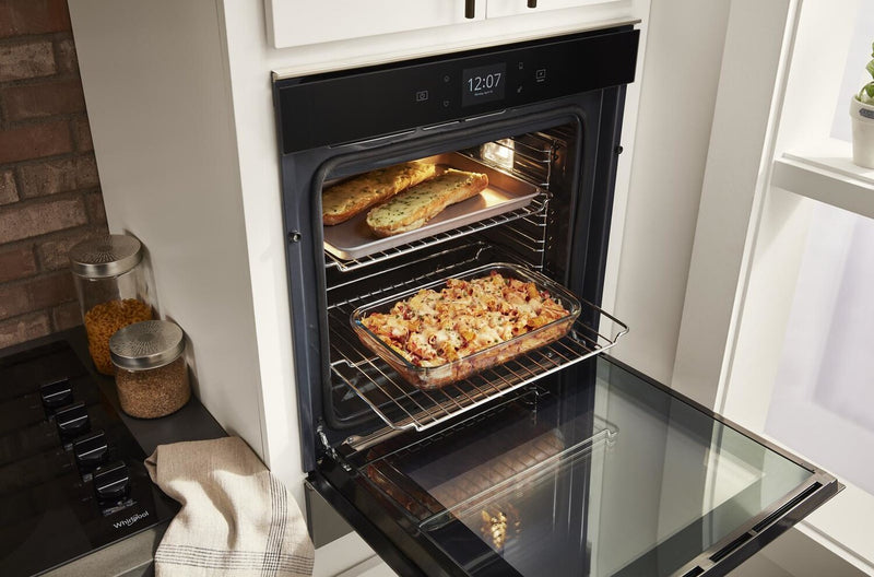 Whirlpool 24\" 2.9 Cu. Ft. Electric Single Wall Oven with True Convection - Fingerprint Resistant Sta… 