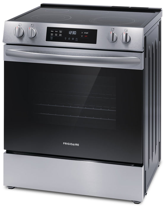 Frigidaire 5.3 Cu. Ft. Electric Range With EvenTemp™ Element and Five-Element Cooktop - Stainless St… 