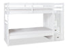 Quinn Twin/Twin Staircase Bunk Bed - White