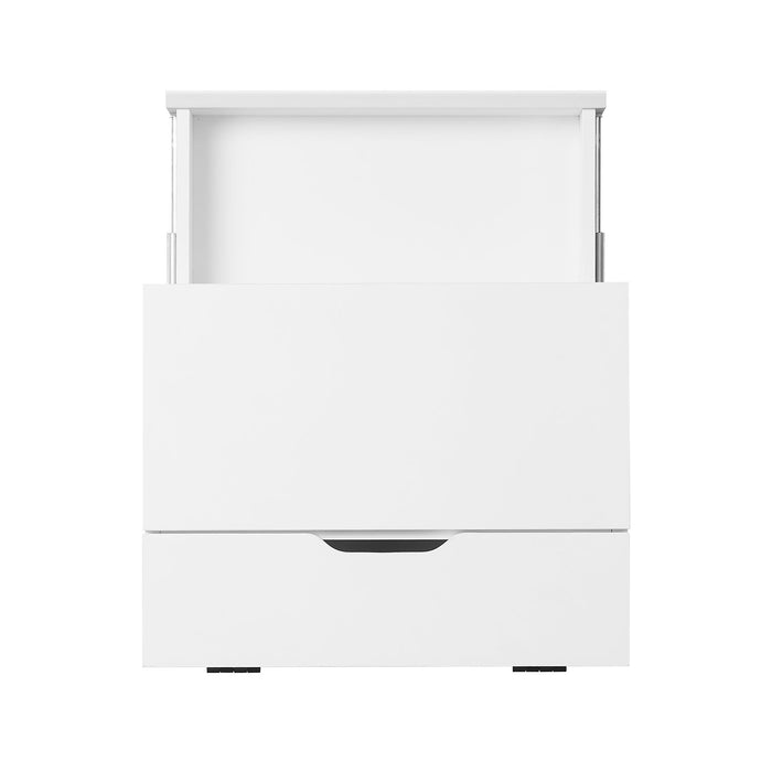 Akio Nightstand - White