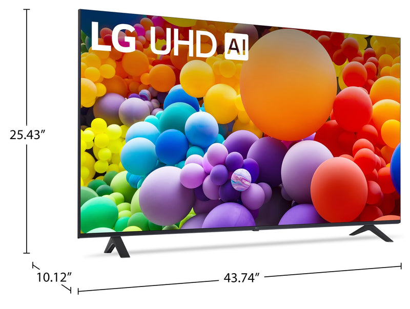 LG 50\" UT7000 UHD 4K Smart TV with webOS 24