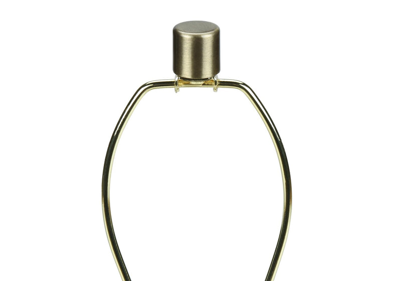 20\" Beige Concrete Table Lamp with Linen Shade
