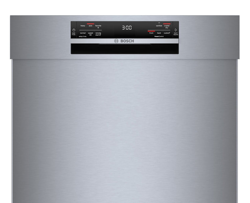 Bosch 800 Series Smart Dishwasher with CrystalDry™ and Third Rack - SHE78CM5N 