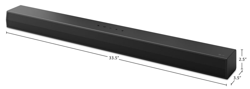 LG S60TR 5.1-Channel Soundbar with Dolby Audio™ and Rear Speakers