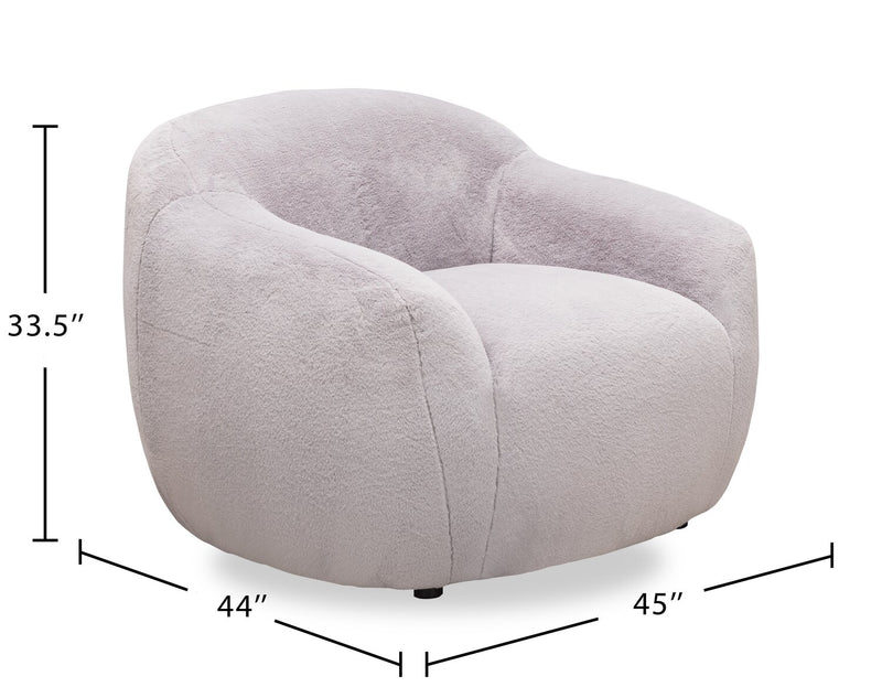 Hugz Accent Chair - Grey