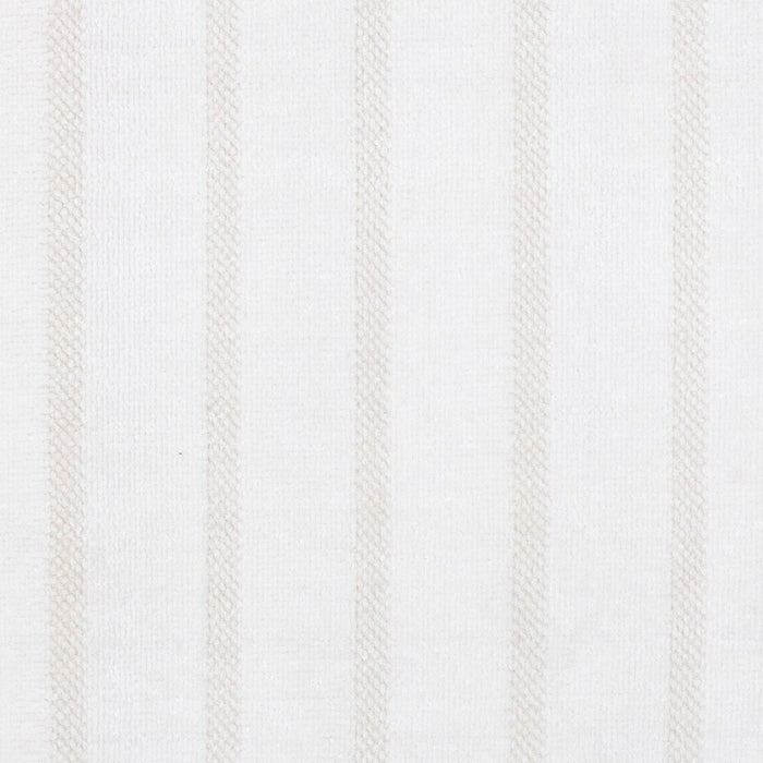 Fresh Washable White and Beige Rug with Modern Lines - 2'0\" x 6'7\" 