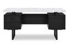 Winslow 60\" Desk with 3-Drawers – Light Brown
