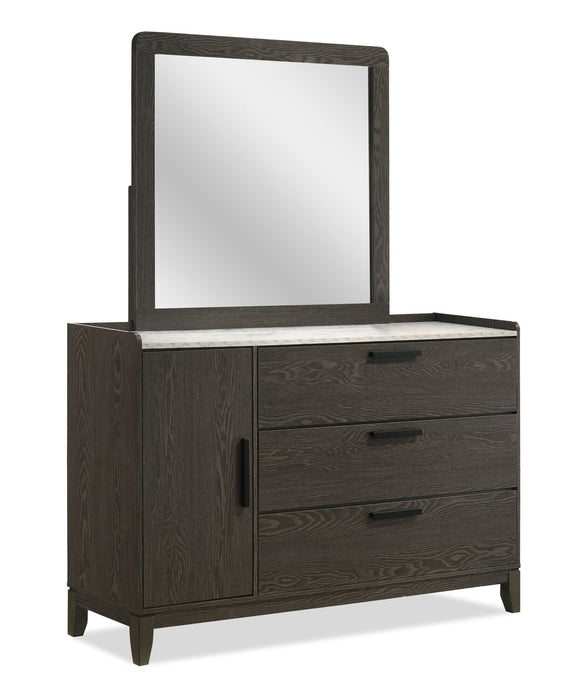 Sable Mirror - Dark Grey