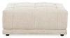 Oaklyn Modular 38\" Fabric Ottoman with Tufted Seat Cushion – Beige