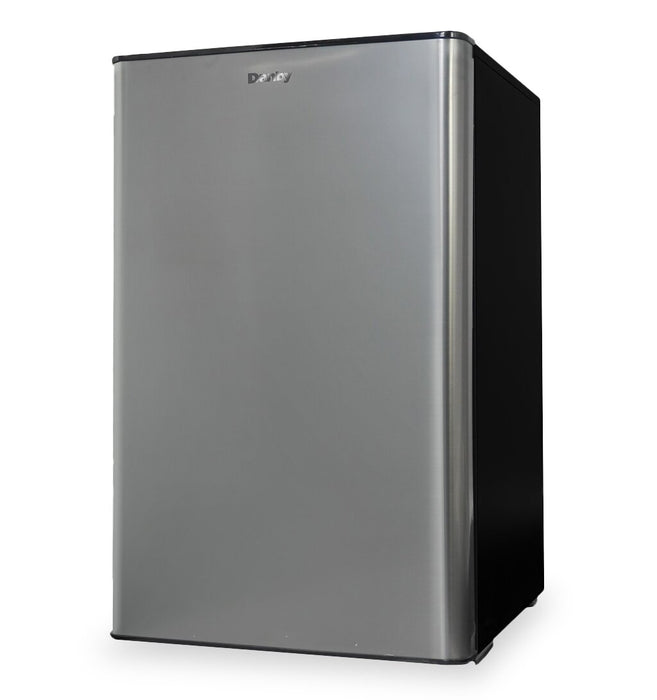 Danby 20.62\" 4.4 Cu. Ft. Single-Door Mini Fridge – Stainless Steel - DAR044A9SLDB