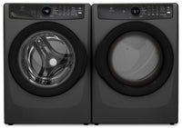 Electrolux 4.5 Cu. Ft. Front Load Perfect Steam™ Washer with LuxCare® Wash – Titanium – Stackable - ELFW7437AT
