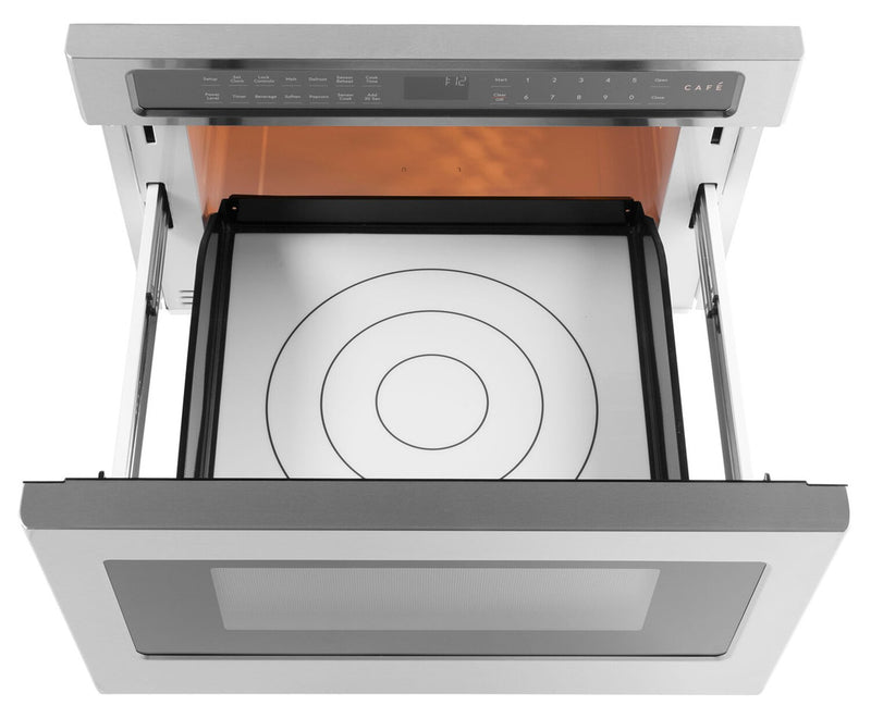 Café 1.2 Cu. Ft. Built-In Microwave Drawer - White - CWLC12P4RW5