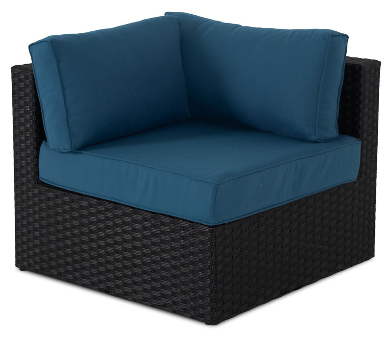 Barbados Patio Corner Chair - Blue