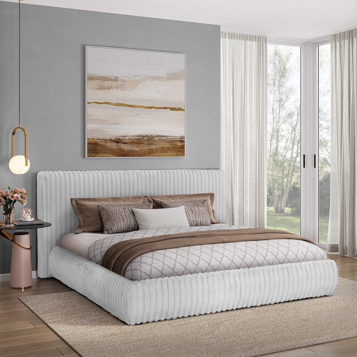 Aria Upholstered King Bed
