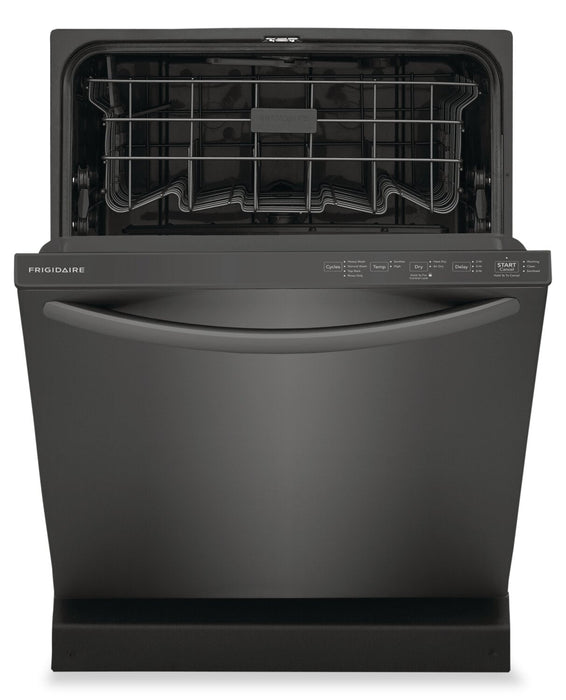 Frigidaire 24\" 52 dBA Built-In Top-Control Dishwasher - Black Stainless Steel - FDPH4316AD 