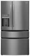 Frigidaire Gallery 36\" 21.5 Cu. Ft. Counter-Depth 4-Door French-Door Refrigerator - Smudge-Proof® … 