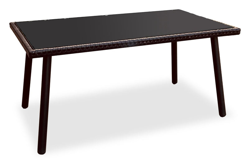 Porto 4-Piece Patio Conversation Set - Black