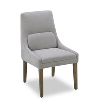 Clay Dining Chair with Polyester Fabric - Dove Grey 