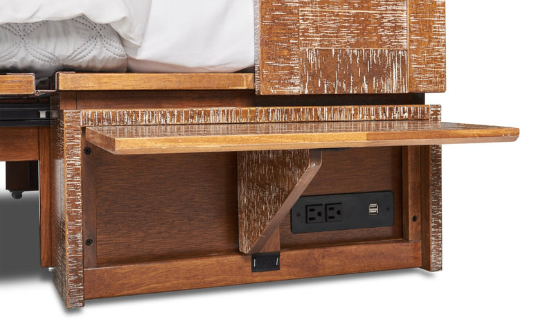 Parker Cabinet Bed - Brown