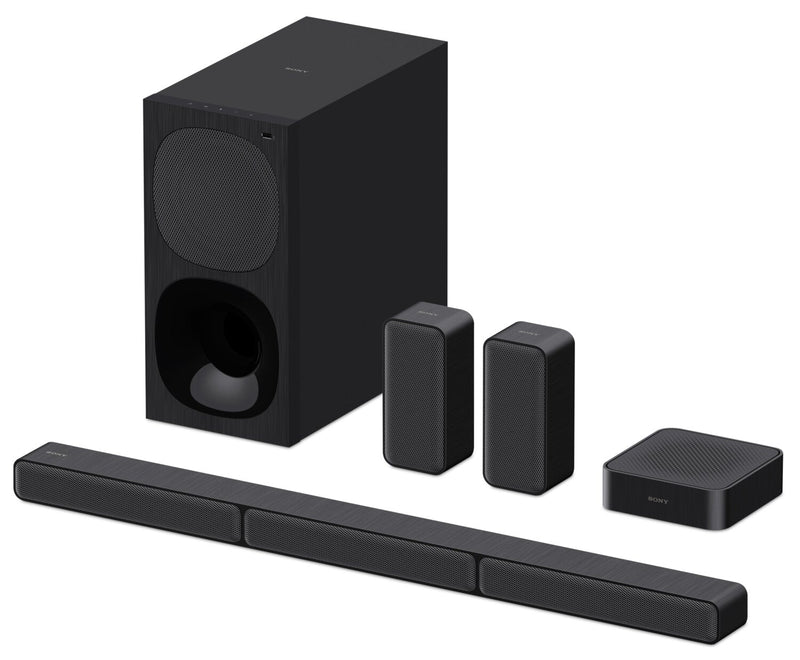 SONY S40R 5.1 Channel 600W Soundbar with Subwoofer and Wireless Rear Speakers (HTS40R) 