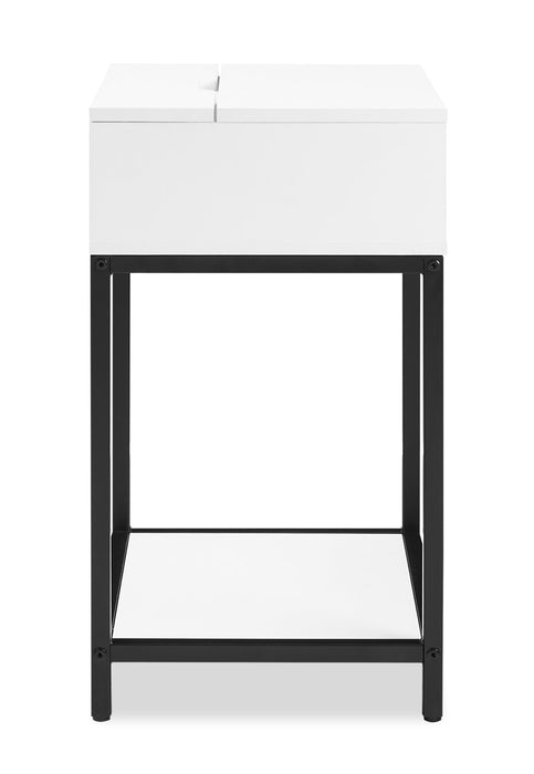 Akio Nightstand - White