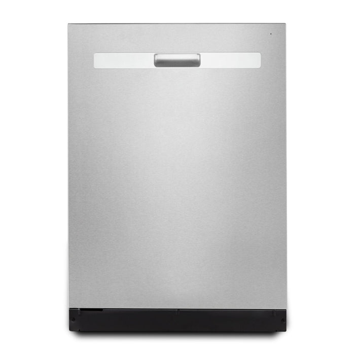 Whirlpool 24\" 51 dBA Built-In Top-Control Dishwasher with Third Rack - Fingerprint Resistant Stainle… 