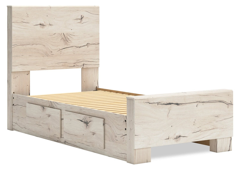Derekson Twin Underbed Storage Bed - White