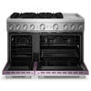KitchenAid 6.3 Cu. Ft. 6 Burner Dual Fuel Range with Griddle – Wildflower - KFDD948SWF