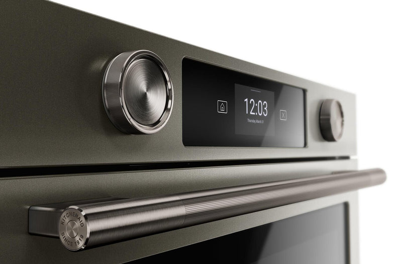 KitchenAid 30\" Smart Electric Single Wall Oven - Black Ore - KOES730SBE